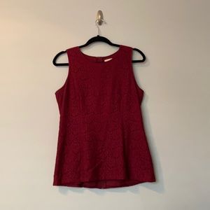 Banana Republic lace detail top, 10